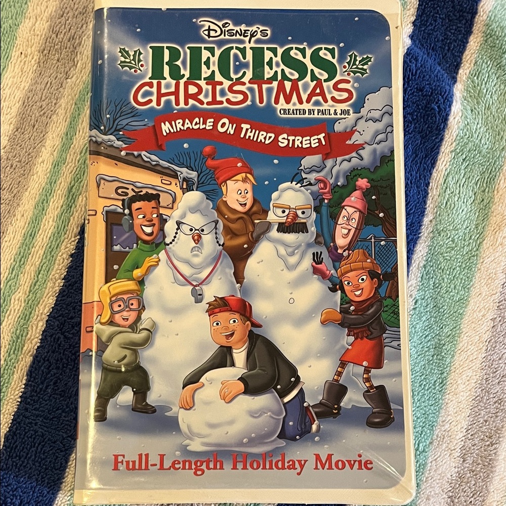 Disney Recess Christmas Miracle on Third Street VHS